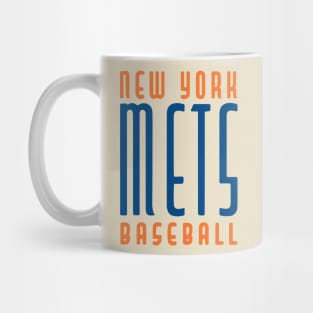 NY METS Baseball Mug